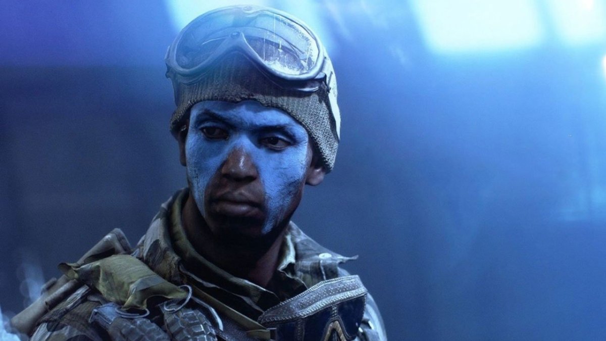 Battlefield Blue Face Soldier Customization