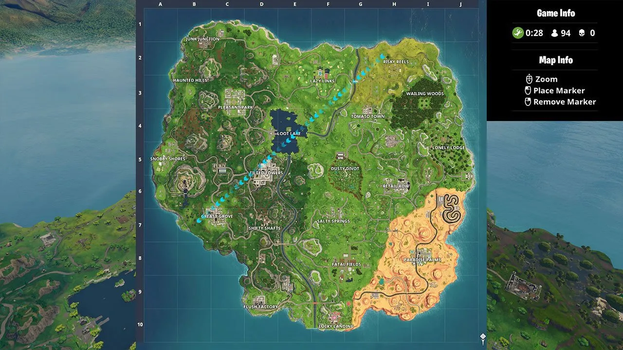 added chapter 1 season 6 map