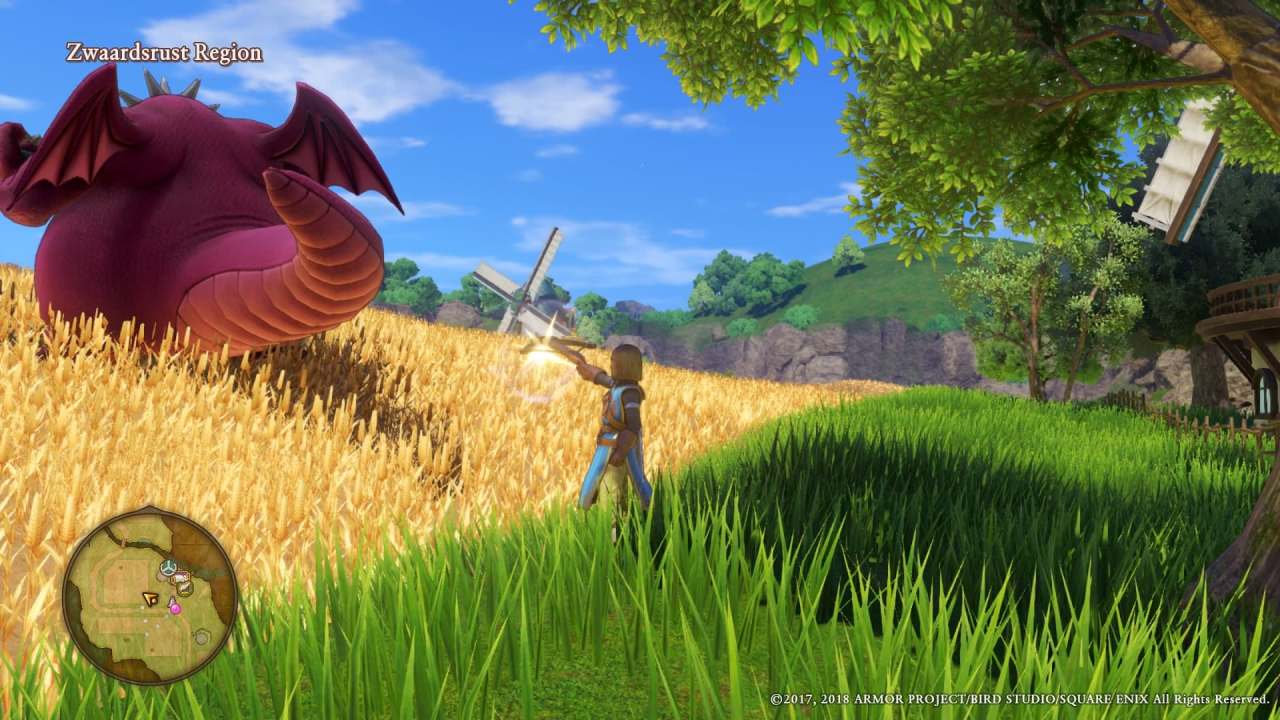 Dragon Quest XI Guide Zwaardsrust Region Target Locations Attack of