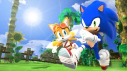Sonic and Tails running