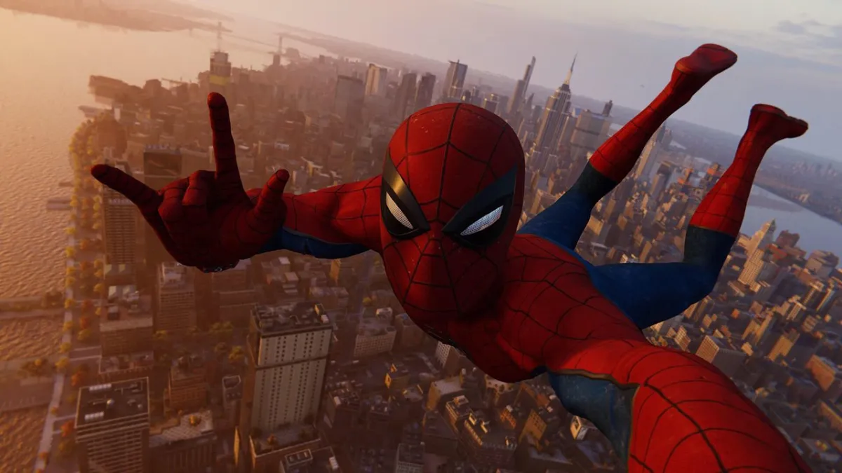 Spider Man Selfie