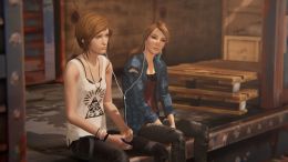 Life is Strange Before the Storm Chloe and Rachel on train