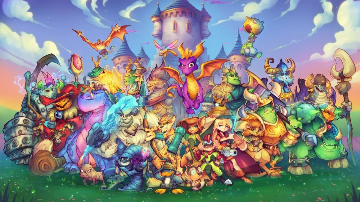 Spyro Reignited Trilogy - Character Mural