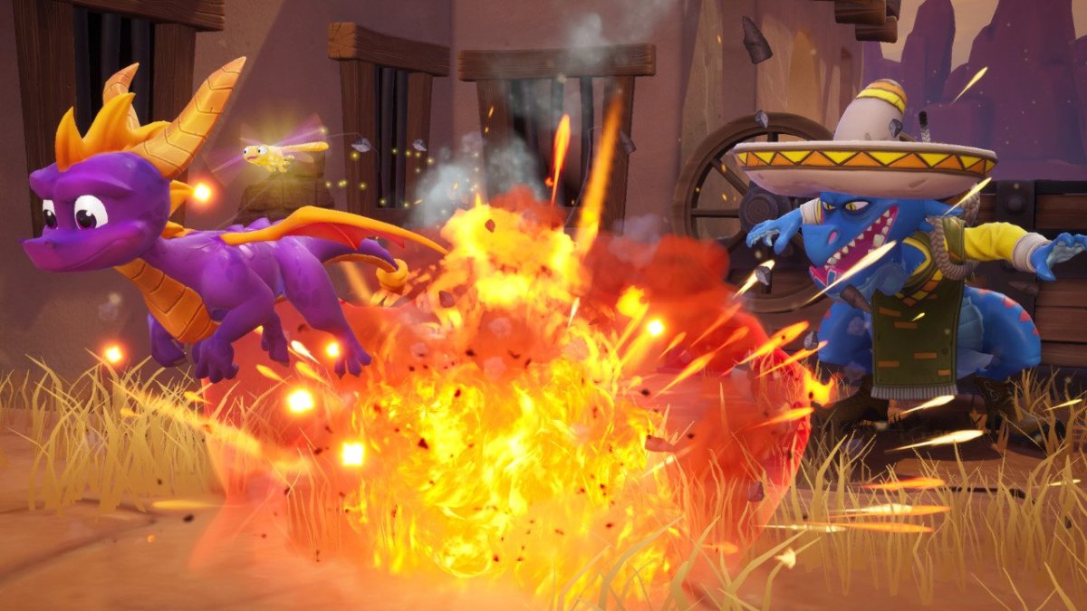 Spyro Reignited Trilogy - Dino Mines Explosion