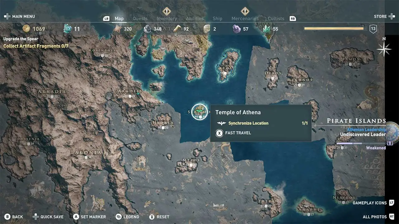 Assassins Creed Odyssey Fast Travel 