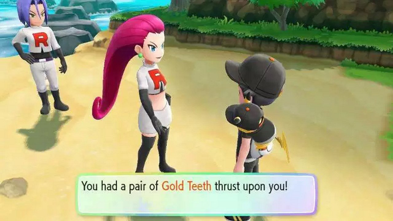 Pokemon Let S Go What To Do With Gold Teeth Attack Of The Fanboy - pokemon gold roblox