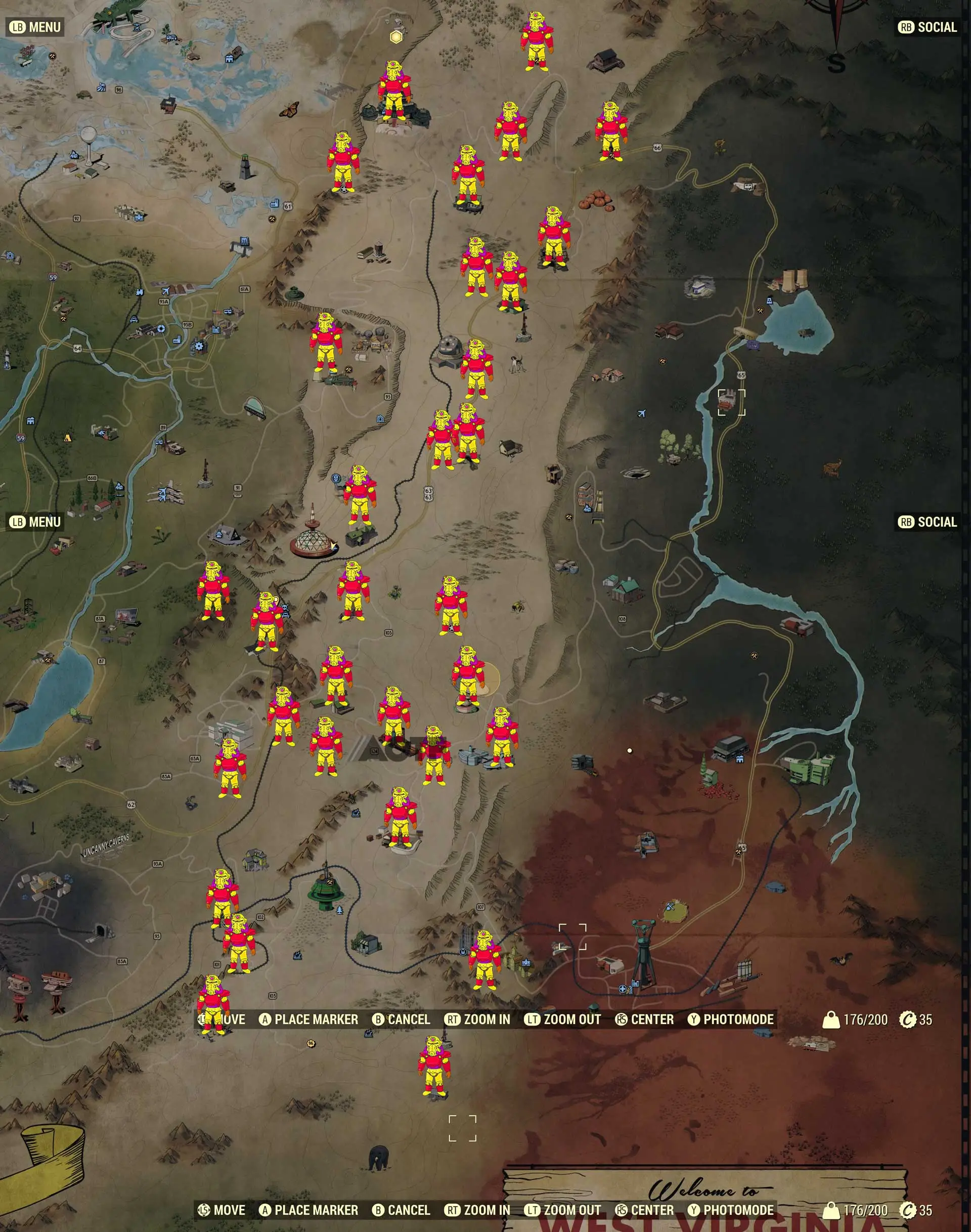 Fallout 76 All Power Armor Locations Attack Of The Fanboy
