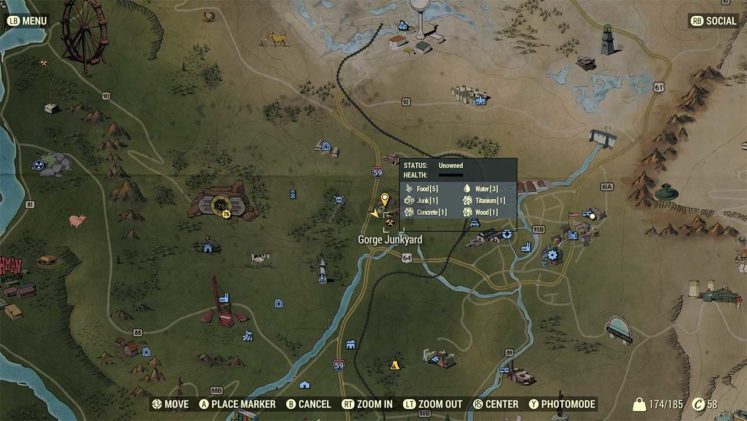 Fallout 76 All Workshop Locations 