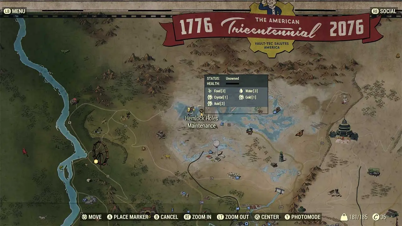 Fallout 76 All Locations