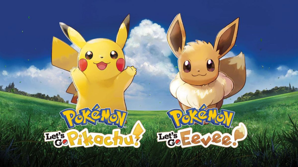Pokémon Let's Go Pikachu versus Eevee
