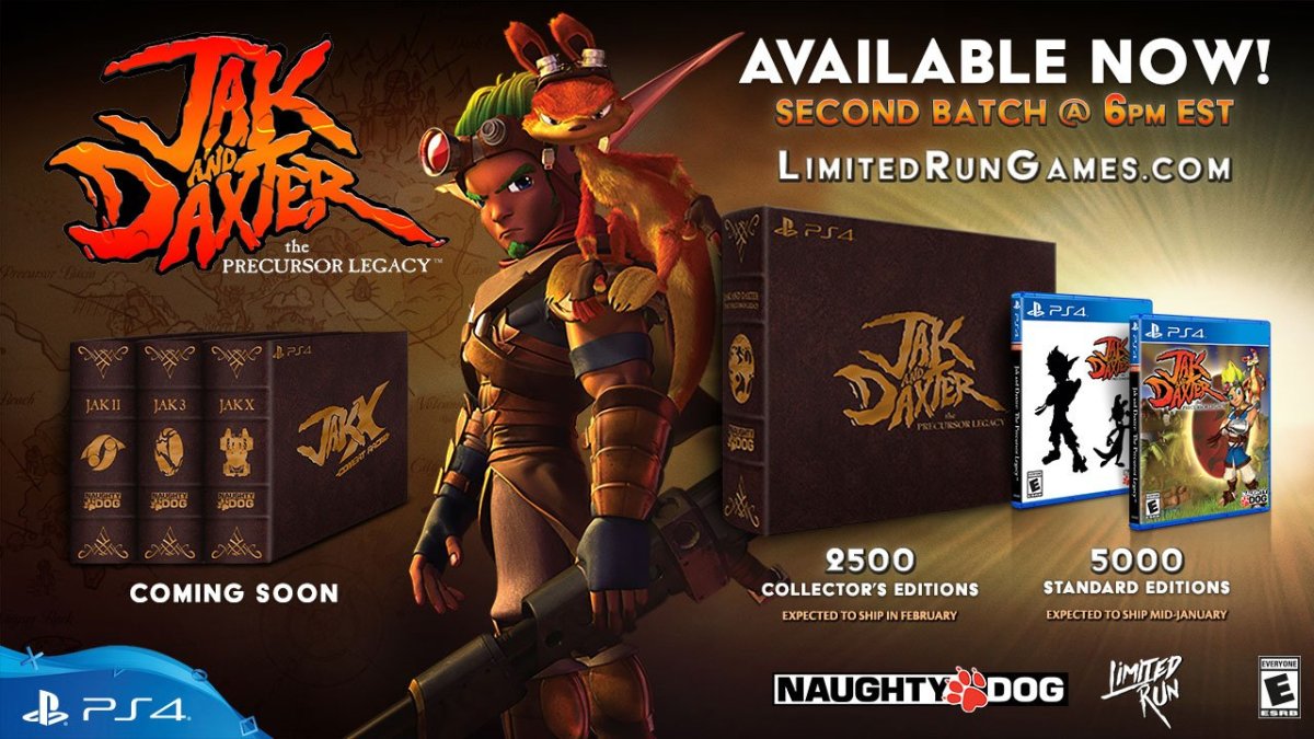 Jak and Daxter PlayStation 4