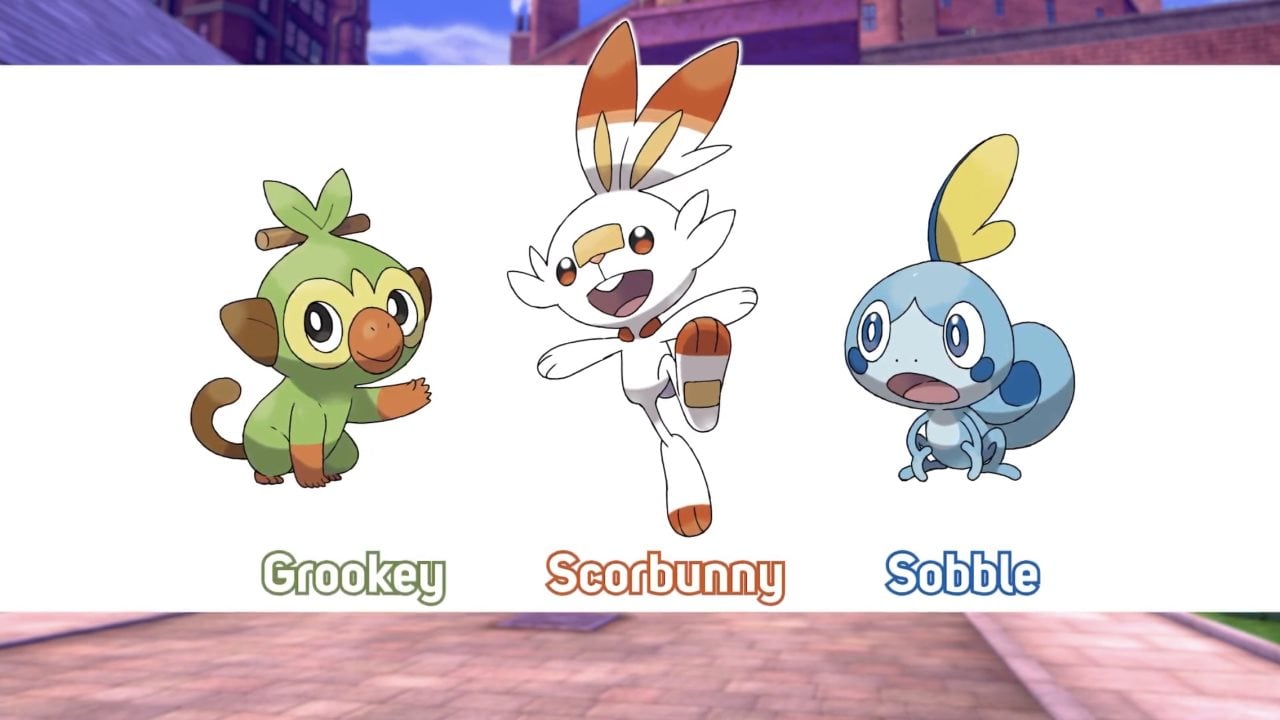 Here S The New Gen 8 Starters For Pokemon Sword And Shield Attack Of The Fanboy