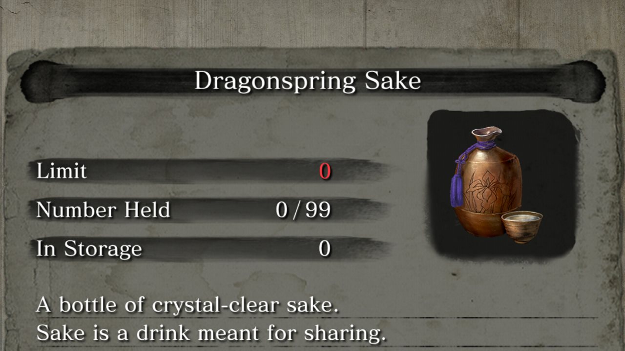 Sekiro: Shadows Die Twice - What to do with Sake | Attack of the Fanboy