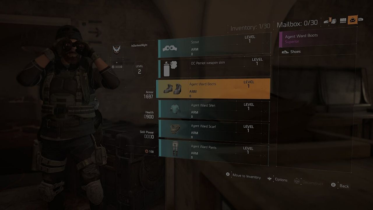 The Division 2 How To Access Year 1 Pass Exclusive Ward Gear Attack Of The Fanboy
