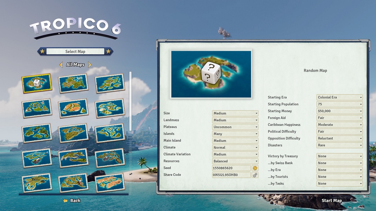 Tropico 6 How To Set Up A Sandbox Game Attack Of The Fanboy