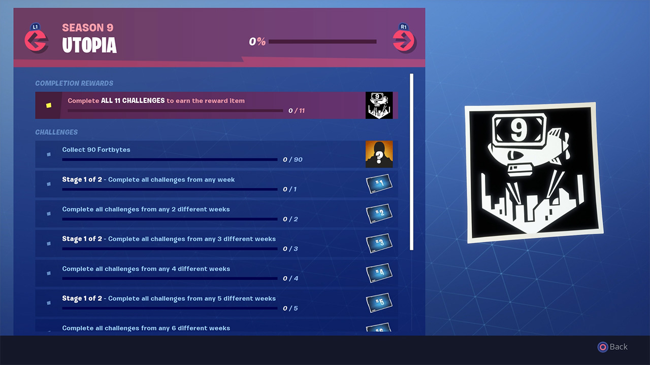 Fortnite Season 9 Battle Pass Weekly Challenges Attack Of The Fanboy - fortnite season 9 battle pass weekly challenges