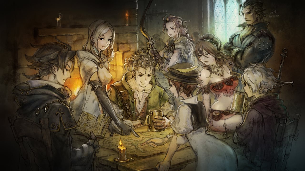 octopath traveler 3ds