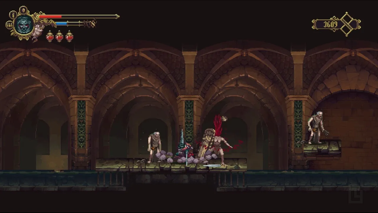 Blasphemous Is The Gory Pixelated 2d Dark Souls We Ve Been Waiting For Attack Of The Fanboy - roblox dark souls game