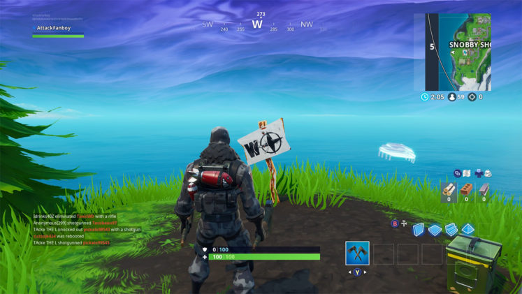 Fortnite Fortbyte #20 Location - Found at the Center of ... - 747 x 421 jpeg 72kB