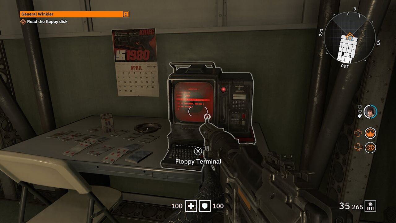 Wolfenstein Youngblood How To Decode Floppy Disks Attack of the Fanboy