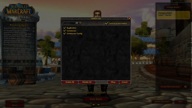 where to install wow addons mac