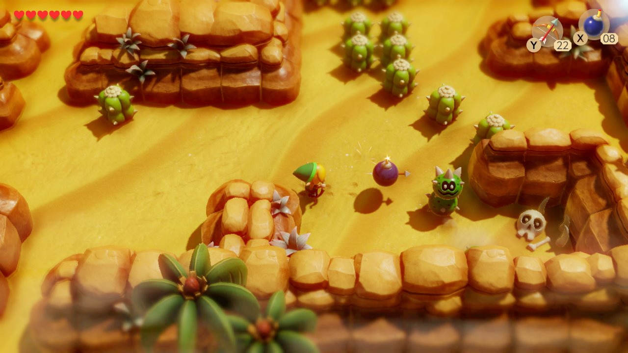 The Legend of Zelda: Link's Awakening Parte 08 - Deserto de Yarna 