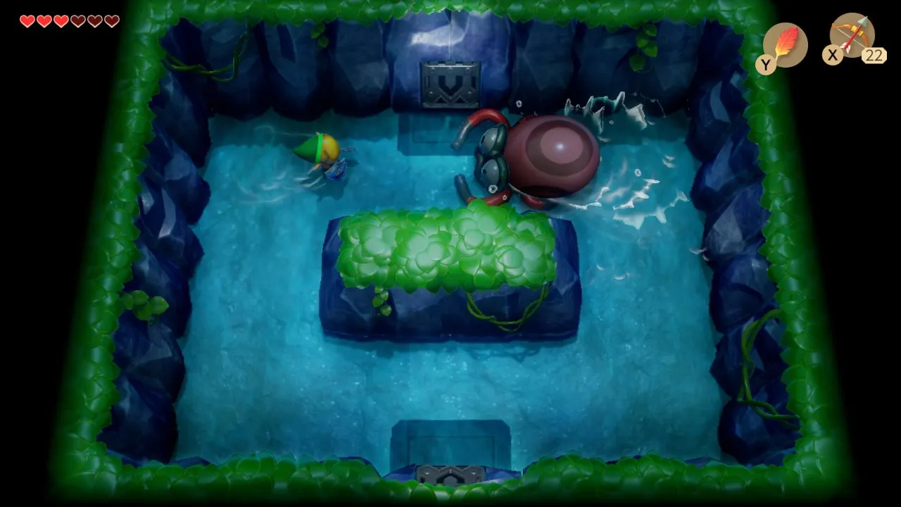Legend of Zelda Link’s Awakening How to Swim and Where to Get the Flippers Attack of the Fanboy