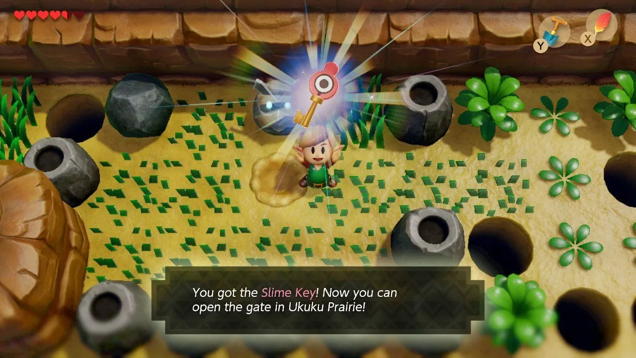 Legend of Zelda: Link's Awakening - How To Get Slime Key | Attack of