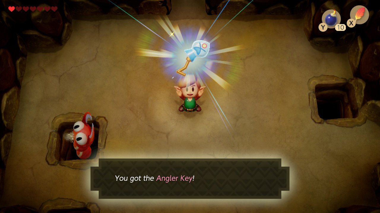 Legend of Zelda Link's Awakening How To Get Angler Key Attack of the Fanboy