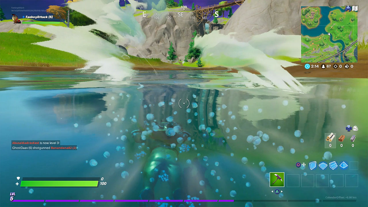 Fortnite How to Dive Attack of the Fanboy