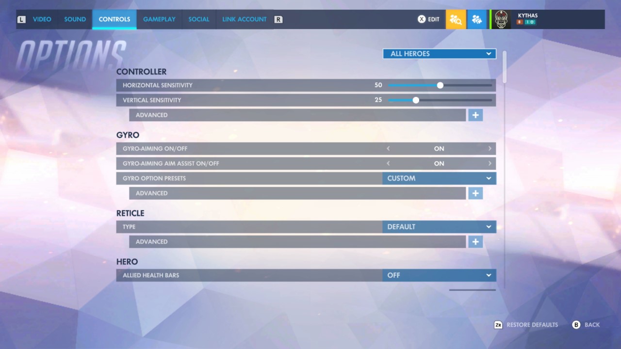 Overwatch Switch How to Change Motion Controls Attack of the Fanboy