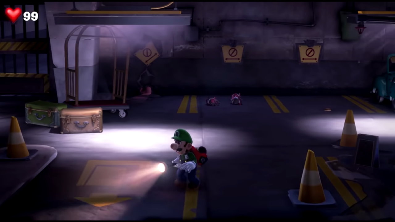 Luigi's Mansion 3 How to Get Out of the Garage Attack of the Fanboy