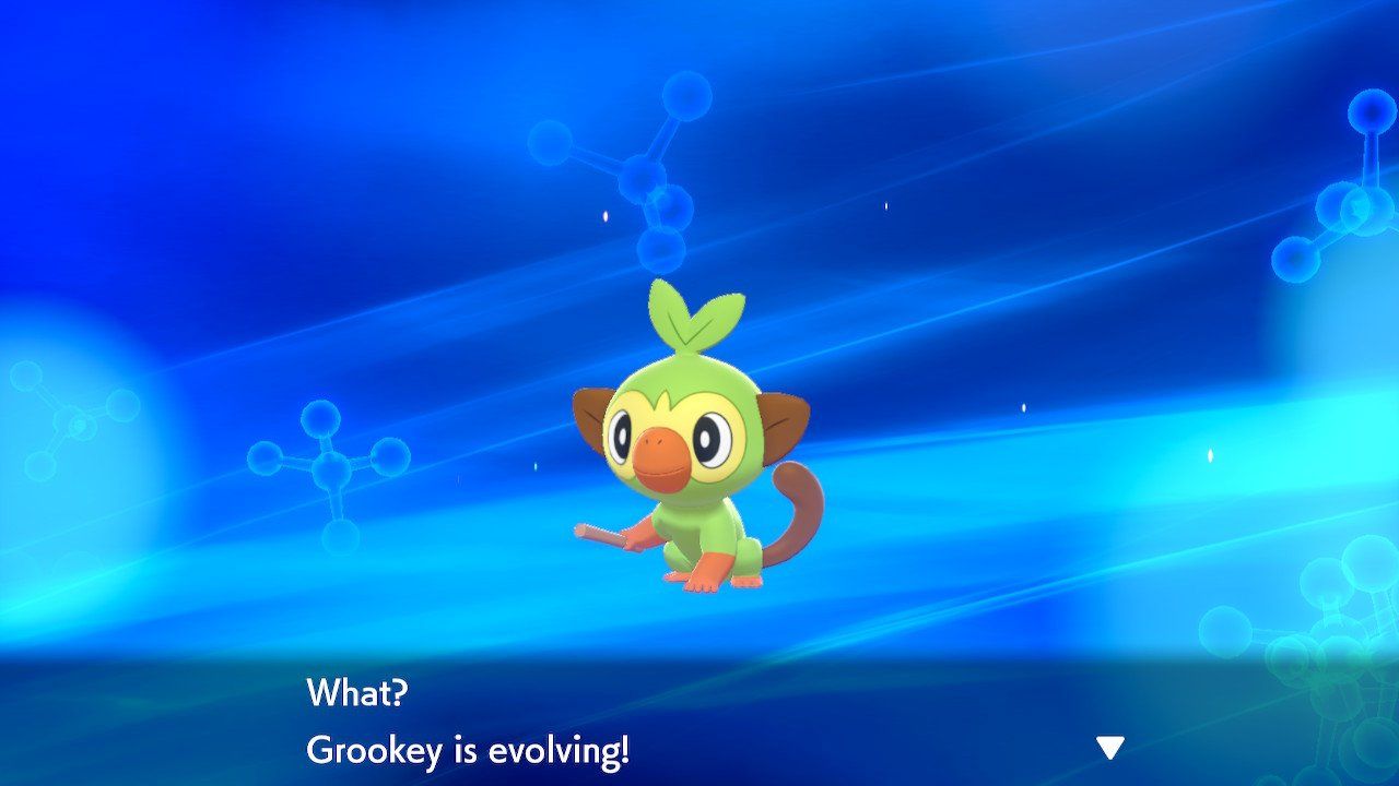 Pokemon Sword and Shield How To Evolve Grookey Into Thwackey Attack of the Fanboy