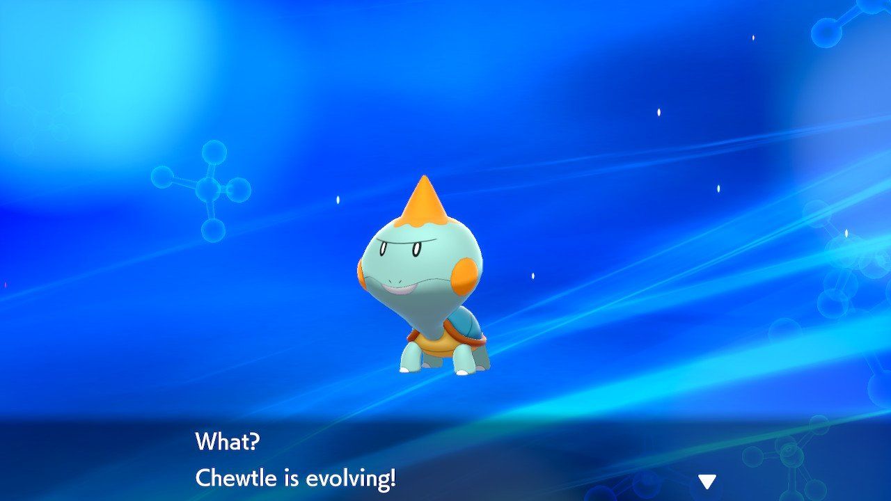 Pokemon Sword and Shield - How To Evolve Chewtle Into Drednaw | Attack ...