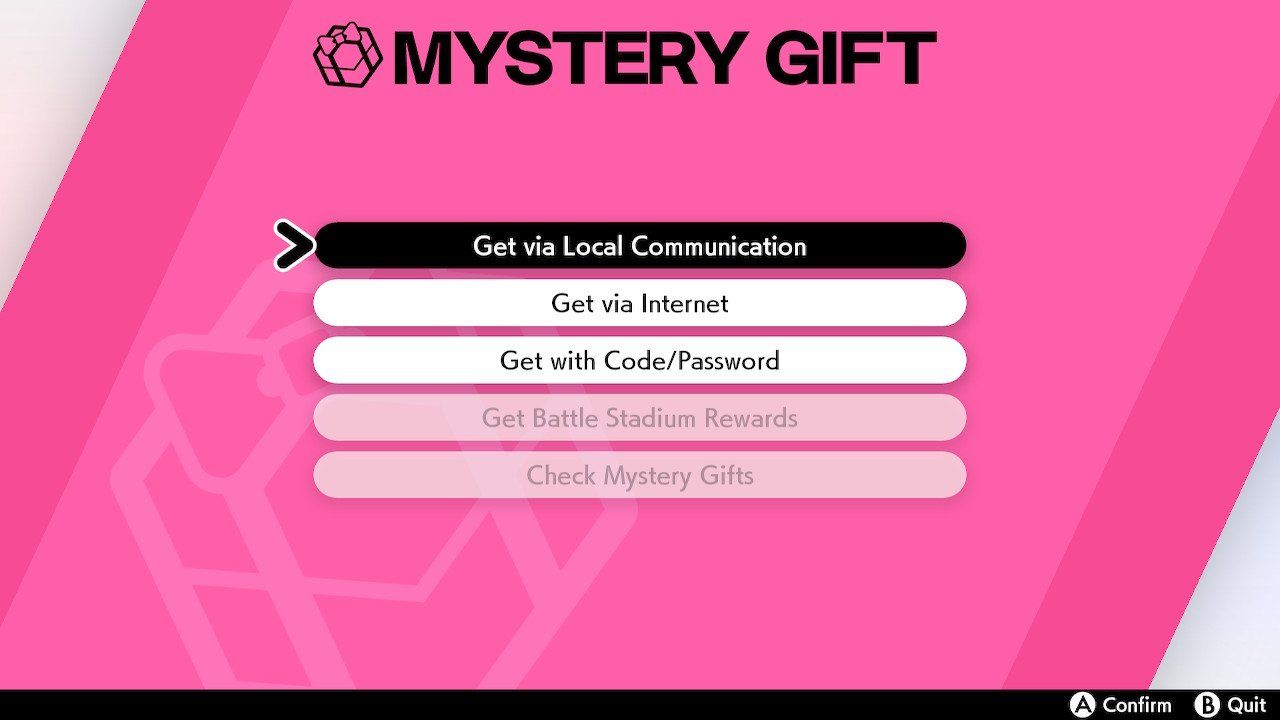 Pokemon Sword And Shield How To Get Mystery Gifts Attack