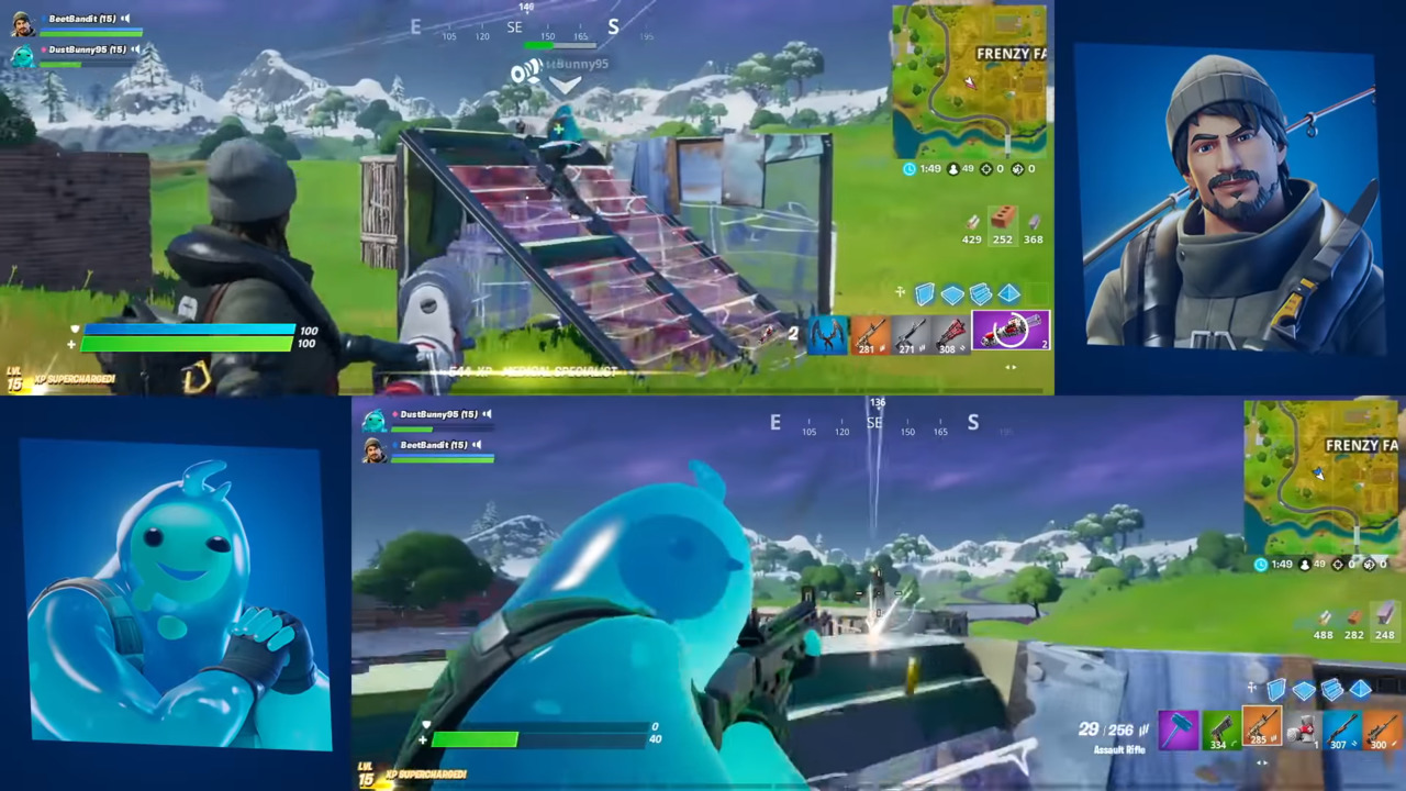 Fortnite' Split-Screen Guide: How to Use on PS4 & Xbox