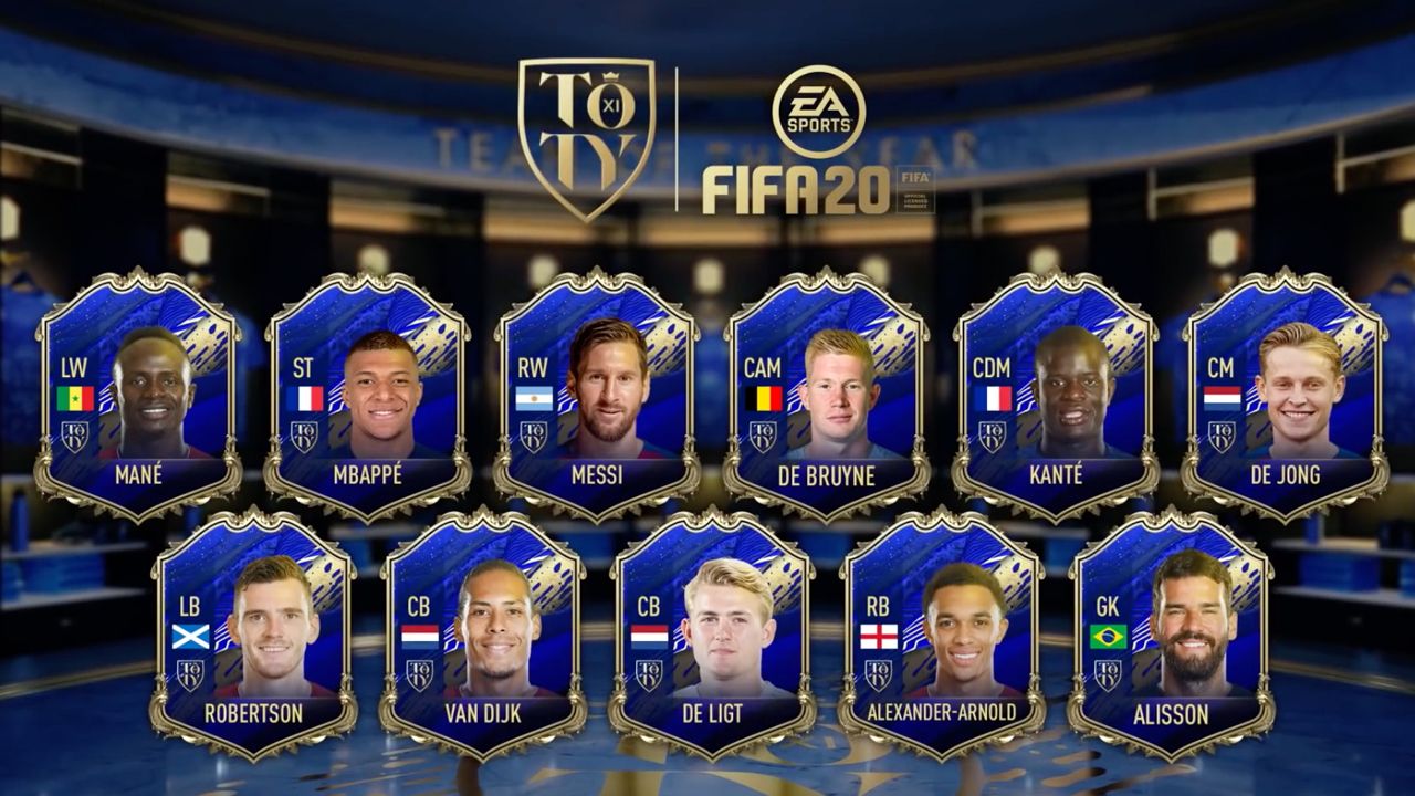 FIFA 20 - How To Get All Team of the Year Player Cards | Attack of the