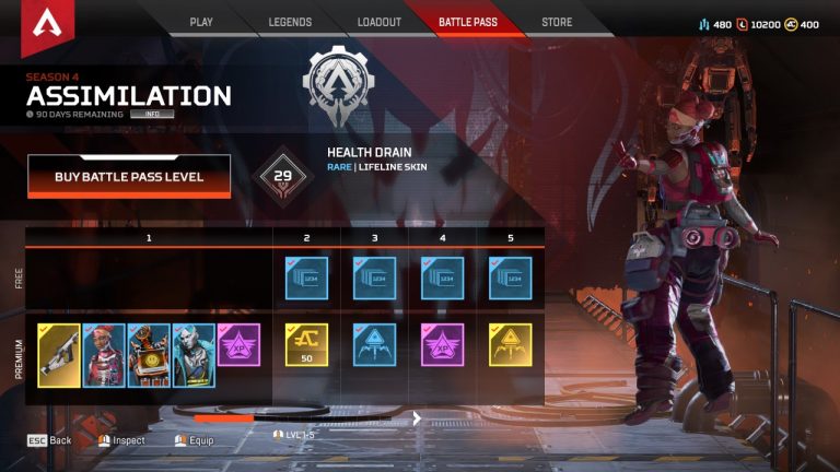 Apex Legends Season 4 - Battle Pass Leveling Guide | Attack of the Fanboy