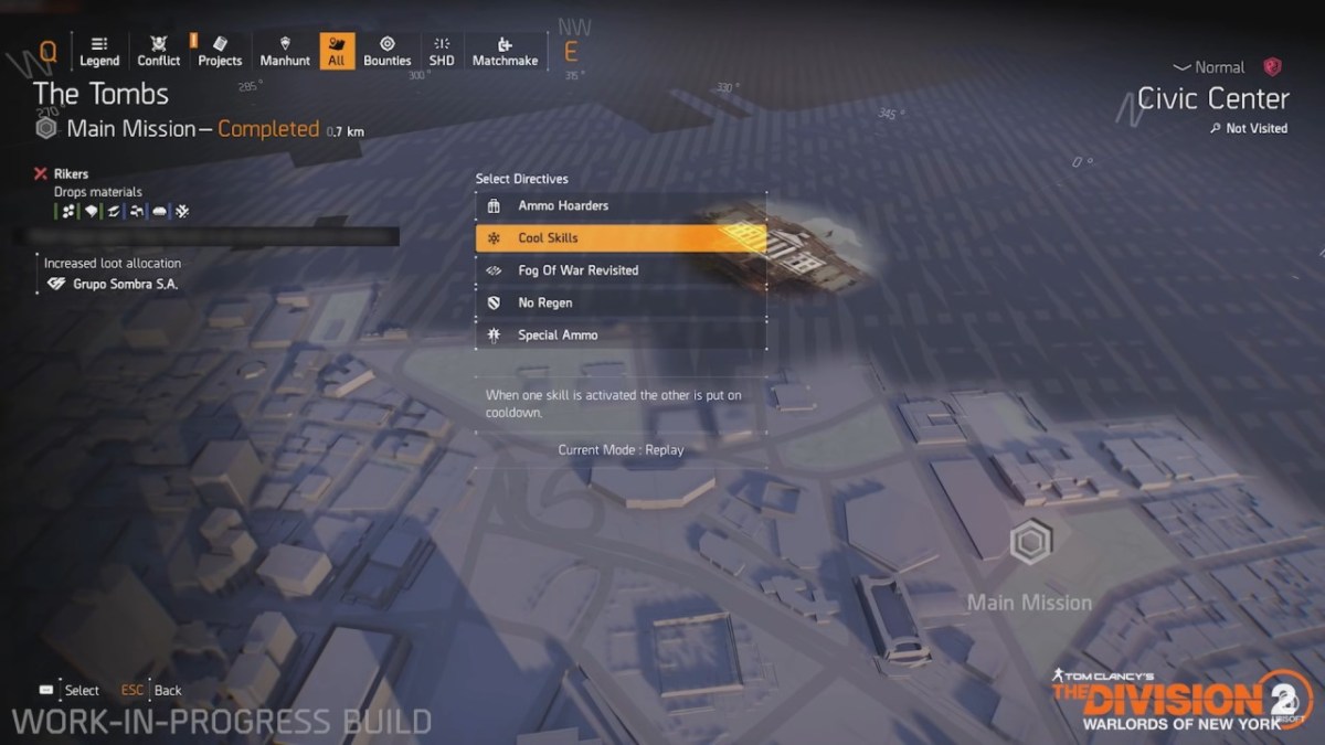 The Division 2 - How to Set Directives