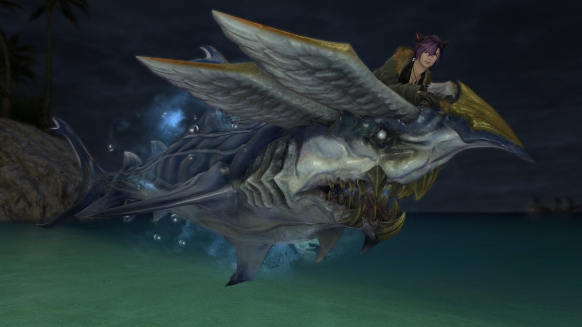 Final Fantasy XIV - How to Get Shark Mount From Patch 5.2