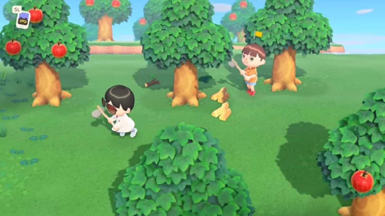 Animal Crossing New Horizons How to Chop Down Trees Attack of the
