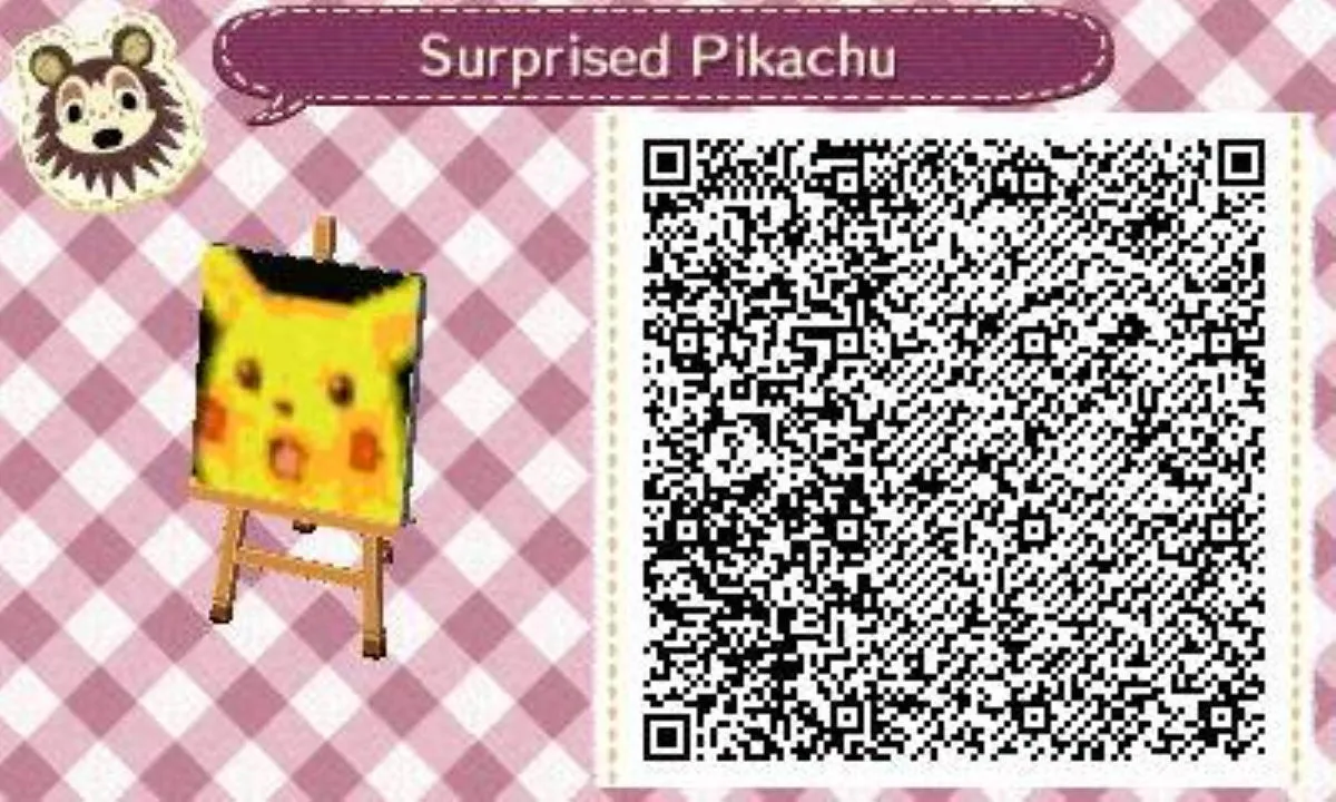 Animal-Crossing-New-Horizons-The-Best-QR-Codes-and-Custom-Designs-Surprised-Pikachu