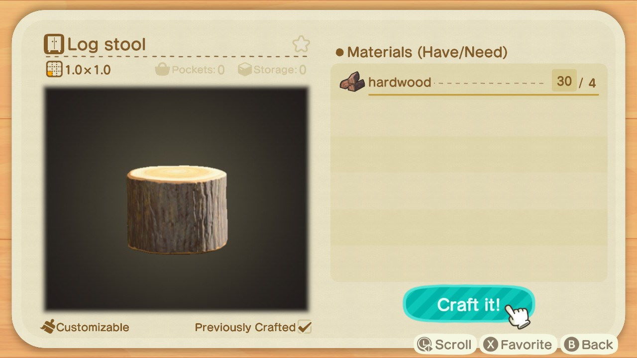 Animal Crossing New Horizons Can you Craft Multiple Items Attack