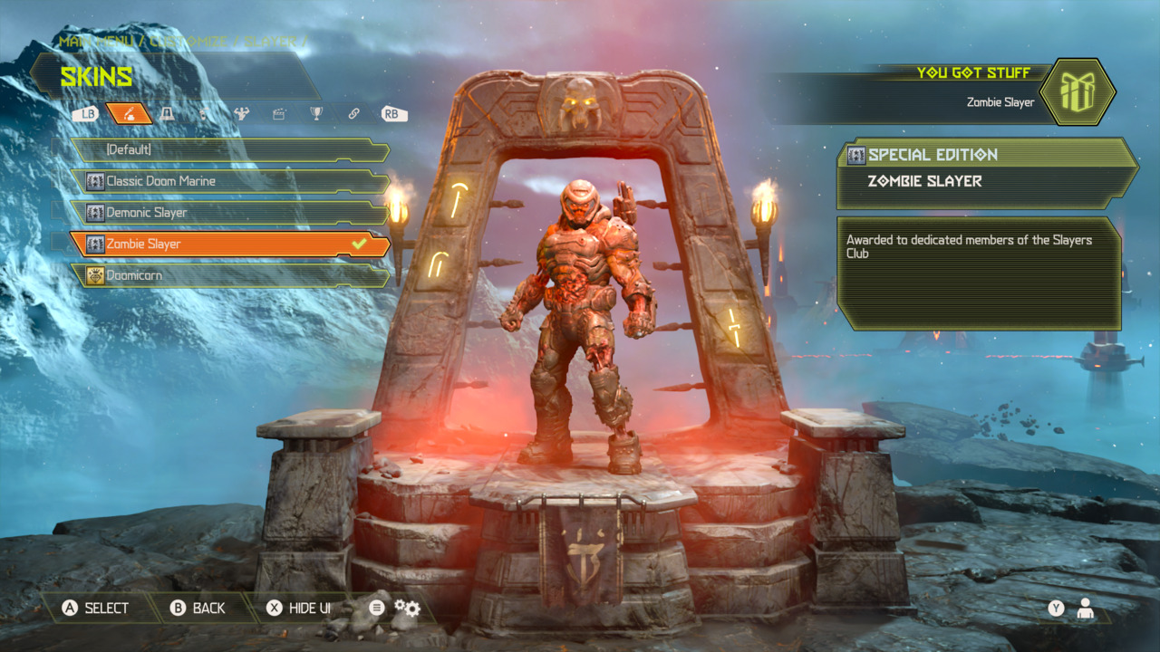 Doom Eternal - How to Get Zombie Slayer skin - Attack of the Fanboy