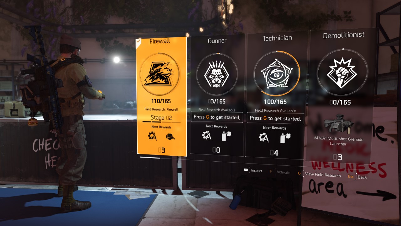 The Division 2 - How to Get Specialization Points
