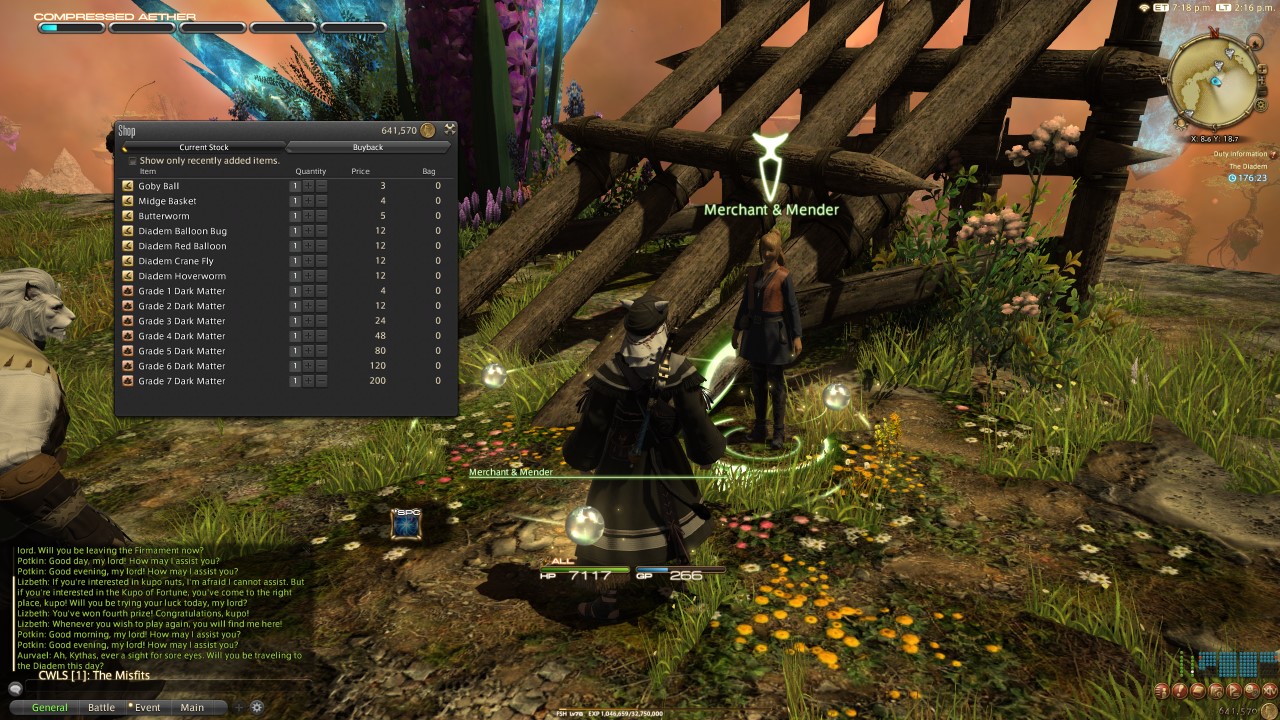 Final Fantasy XIV Diadem Fishing Guide Attack of the Fanboy