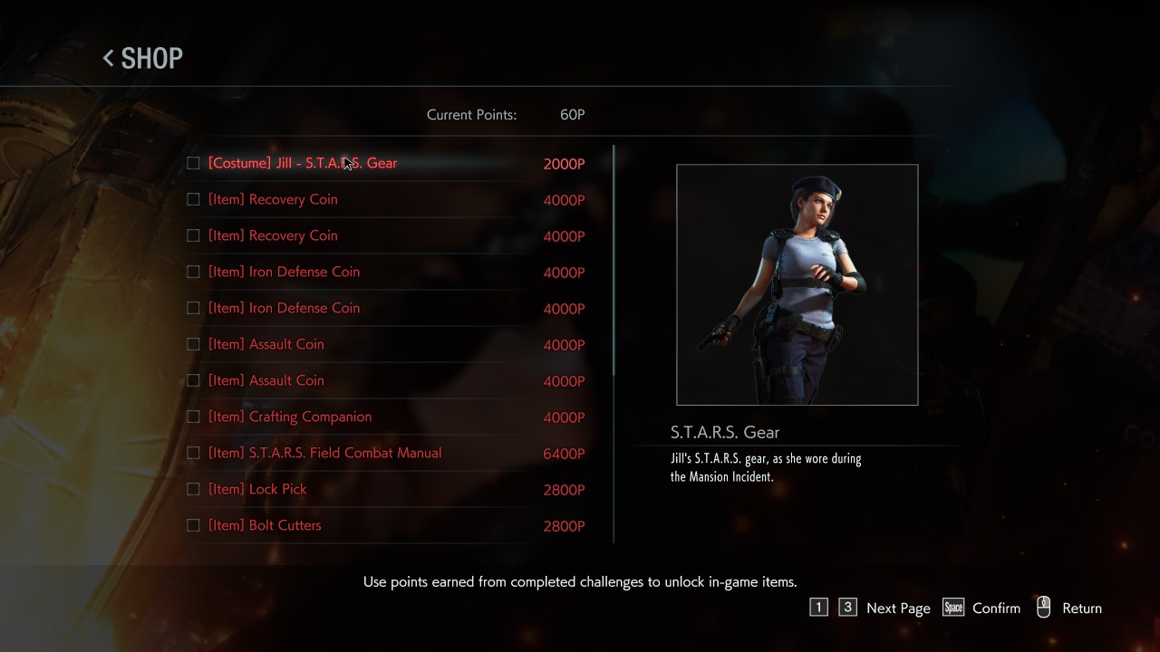 Resident Evil 3 - How to Unlock Jill S.T.A.R.S. Costume