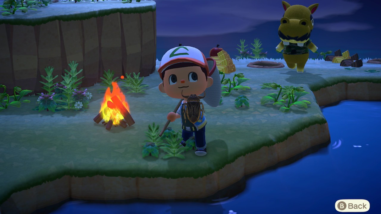 Animal Crossing New Horizons How to Catch Giant Water Bug Attack of the Fanboy