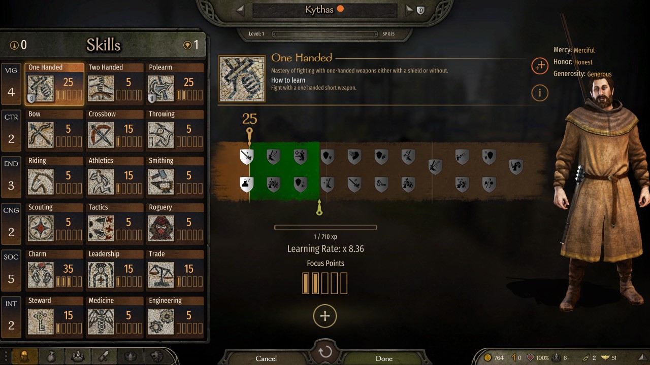 Early in Mount and Blade II: Bannerlord you'll be tasked with rebuilding your clan, and one of the steps to do so requires you recruit a companion.