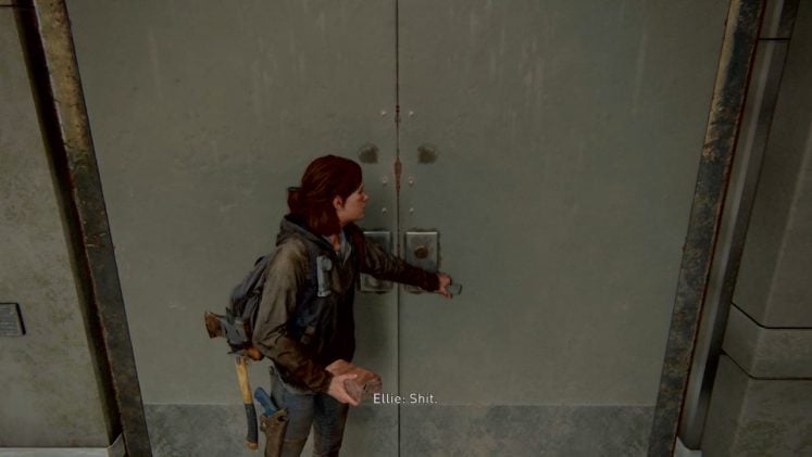 last of us part 2 sewer locked door